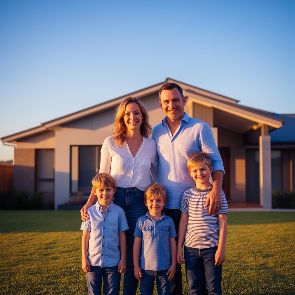 An Australian couple enjoying peace of mind, protected by life and income insurance